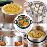 Kitchen,Steamer,Basket,Steamer,Divider,Accessories,Instants