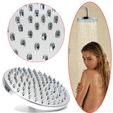 Rotatable,Round,Chrome,Water,Spray,Bathroom,Shower