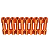 Suleve,M3AS14,10Pcs,Aluminum,Alloy,Standoff,Spacer,Round,Column,MultiColor,Smooth,Surface