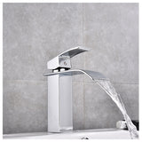 Bathroom,Faucet,Basin,Single,Handle,Mixer,Plate,Brushed,Nickel