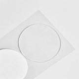 Quange,Reusable,Transparent,Trace,Acrylic,Waterproof,Adhesive,Fixing,Round,Sheets