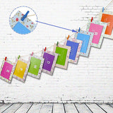 Honana,10pcs,Colorful,Wodden,Clothespins,Durable,Photo,Paper,Craft,Clips