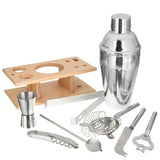 Stainless,Steel,Cocktail,Shaker,Mixer,Drink,Bartender,Martini