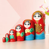 Russian,Nesting,Dolls,Painted,Matryoshka,Babushka,Decorations