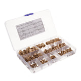 Suleve,MXBN4,210pcs,M2~M10,Metric,Threaded,Brass,Knurl,Round,Insert,Embedment,Assortment