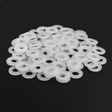 Suleve,MXNW2,100pcs,White,Nylon,Washer,Gasket,Thickness