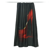 Heels,Black,Waterproof,Bathroom,Shower,Curtain,Liner,Polyester,Fabric,Bathroom,Curtain,Hooks