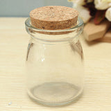 Small,Clear,Glass,Storage,Bottle,Container,Stopper