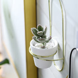 Nordic,Style,Hanging,Metal,Ceramic,Succulent,Plant,Cactus,Holder,Stand