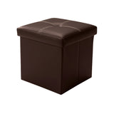 Multifunctional,Storage,Stool,Leather,Ottoman,Bench,Footrest,Footstool,Square,Chair,Office,Furniture