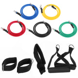 Fitness,Resistance,Bands,Workout,Exercise,Elastic,100lb