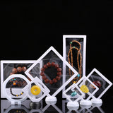 Suspended,Floating,Display,Stand,Jewelry,Frame,Holder,Storage