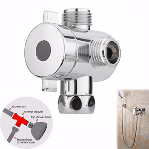 Shower,Diverter,Chrome,Shower,Components,Adjustable,Valve,Adapter