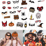 53Pcs,Halloween,Party,Decoration,Balloons,Banners,Photo,Booth,Props,Scary,Selfie,Party,Decoration