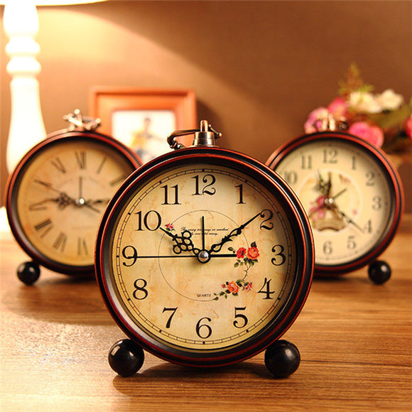 Vintage,Aralm,Clock,Table,Clock,Retro,Rural,Style,Decorative,Decor,Clock