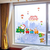 Miico,SK6037,Christmas,Decoration,Cartoon,Sticker,Removable,Christmas,Party