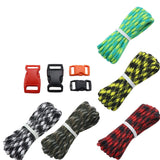 IPRee,Outdoor,Paracord,Parachute,Lanyard,Survival,Bracelet,Weaving,Buckle