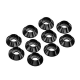 Suleve,M2.5AN1,10Pcs,Screw,Gasket,Washer,Aluminum,Alloy,Multicolor