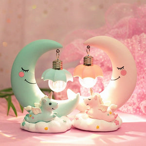 Resin,Cartoon,Night,Children,Decoration,Night,Light,Luminaria,Romantic,Bedroom,Decor,Night,Light