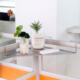 Storage,Shelf,Office,Corner,Triangle,Desktop,Organizer,Plant,Holder