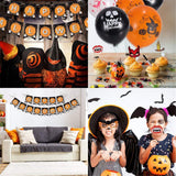 53Pcs,Halloween,Party,Decoration,Balloons,Banners,Photo,Booth,Props,Scary,Selfie,Party,Decoration