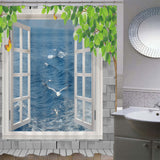 180180cm3D,Waterproof,Bathroom,Shower,Curtain,Printing,Polyester