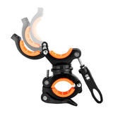 Rotation,Light,Mount,Flashlight,Crutch,Stick,Holder,Clamp,Bracket,Electric,Bicycle,Scooter