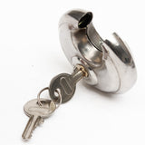 Padlock,Shackle,Stainless,Steel,Heave,Round,Master,Discus,Padlock