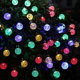 50LED,Solar,String,Lights,Outdoor,Waterproof,Modes,Lights,Globe,Garden,Decoration