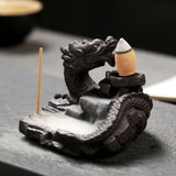 Dragon,Backflow,Incense,Burner,Stick,Holder,Fragrance,Fragrant,Censer,Decor