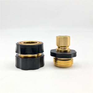 Water,Connector,Universal,Garden,Quick,Connect,Brass,Adapter