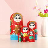 Russian,Nesting,Dolls,Painted,Matryoshka,Babushka,Decorations