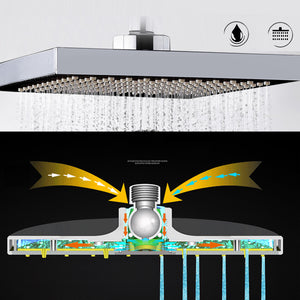 Bathroom,Square,Shape,Rainfall,Pressurrize,Shower