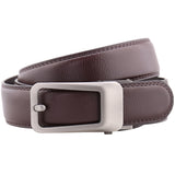 125CM,Men's,Cowhide,Automatic,Buckle,Hollow,Buckle,Elegant,Leather,Waistband