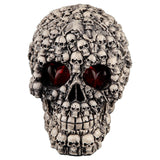 Halloween,Human,Resin,Skull,Night,Lights,Decorative,Novelty,Pranksters,Halloween,Supplies