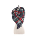 140CM,Women,Autumn,Plaid,Blanket,Scarf,Wraps,Casual,Scarves