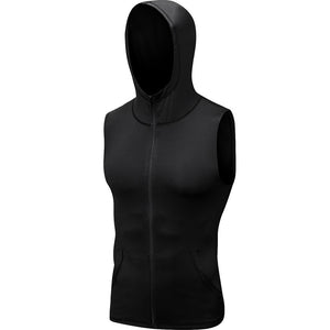 YUERLIAN,Hooded,Sleeveless,Running,Jackets,Sports,Pocket,Fitness,Quick,Workout