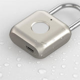 Youdian,Rechargeable,Smart,Fingerprint,Padlock,Waterproof,Keyless,Theft,Travel,Luggage,Drawer,Safety