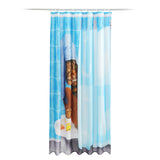 Bathing,Bathroom,Shower,Curtain,Waterproof,Fabric,Hooks