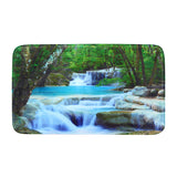 45*75cm,Waterfall,Nature,Scenery,Camping,Floor,Bathroom,Decorations