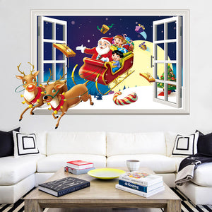 Miico,XH7246,Christmas,Sticker,Decoration,Sticker,Window,Sticker,Decorative,Stickers