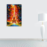 Miico,Painted,Paintings,Eiffel,Tower,Scenery,Decoration