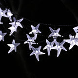 KCASA,Gardening,30LED,Solar,Panel,String,Light,Starfish,Holiday,Party,Wedding,Decoration