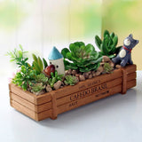 Honana,Multifunctional,Vintage,Natural,Garden,Planter,Succulent,Rectangle,Flower