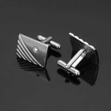 Diamonds,Lavaliver,Cufflink,Business,Formal,Silver,Golden,Geometry,Cufflink