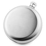 Mirror,Glossy,201Stainless,Steel,Round,Whiskey,Flask,Portable,Alcohol,Flask,Bottle