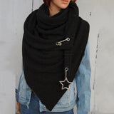 Women,Cotton,Thick,Winter,Outdoor,Casual,Stripe,Pattern,Decoration,Scarf,Shawl