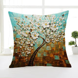 Cushion,Flower,Pillow,Cotton,Linen,Cushion,Cover,Decor