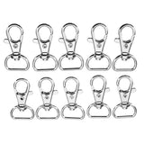 10Pcs,Silver,Alloy,Swivel,Lobster,Clasp