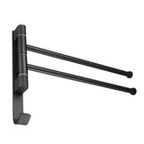 Black,Angle,Towel,Holder,Hanger,Rotating,Bathroom,Kitchen